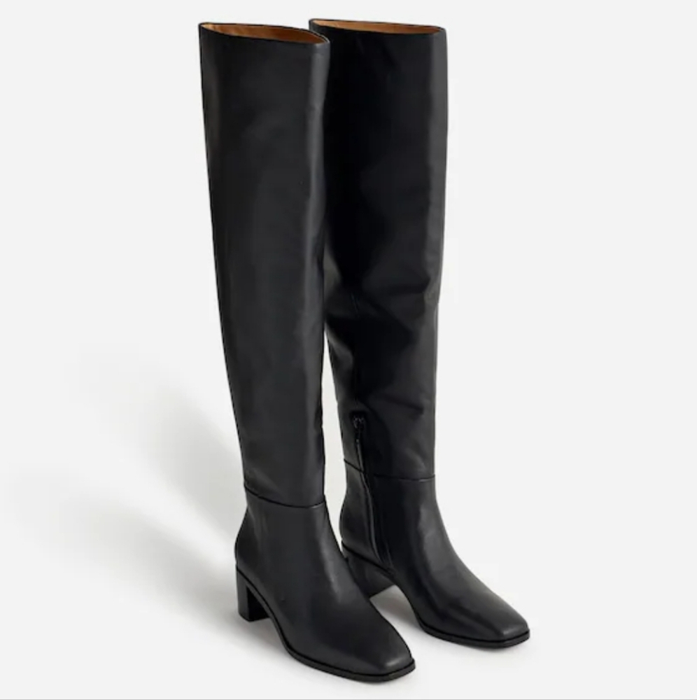 Madewell The Adaline Over-the-Knee Boot NT760 Size 5 NEW! Black